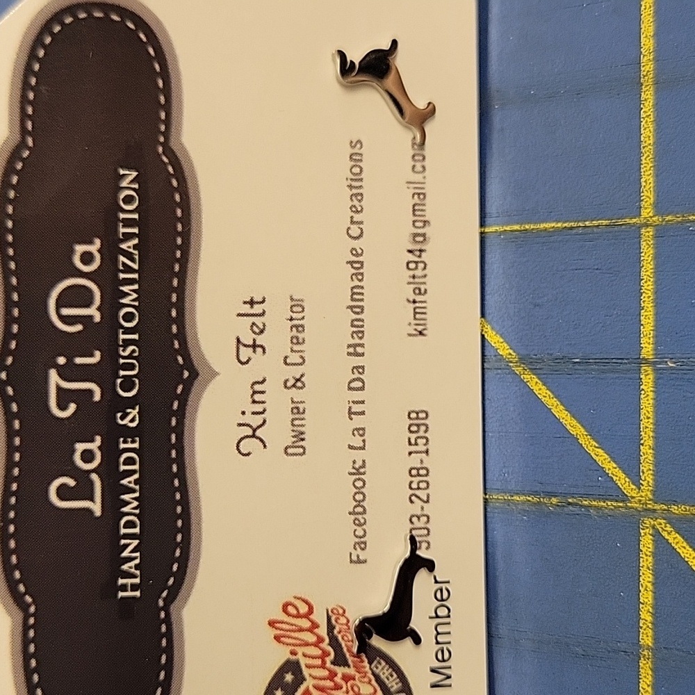 Dachshund Dog Silver Tone Earrings